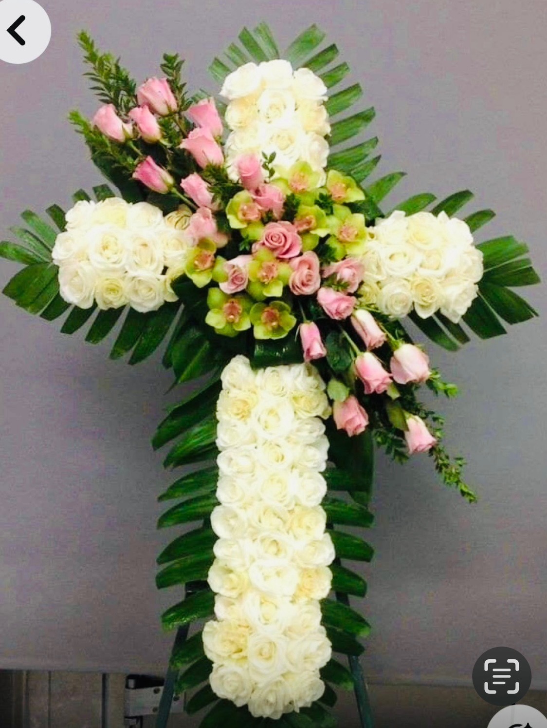 Funeral Crosses, Hearts & Sprays