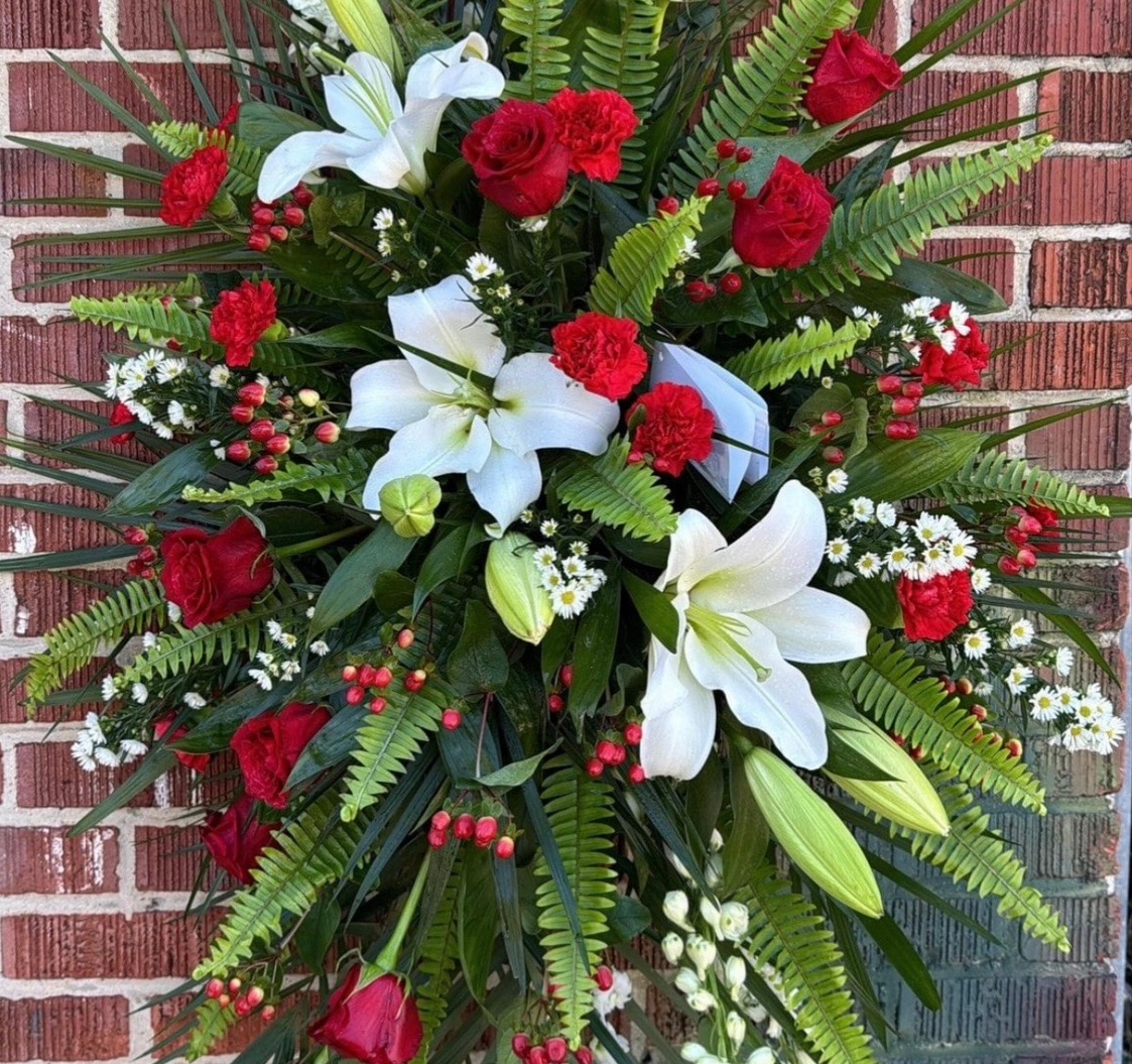 Funeral Crosses, Hearts & Sprays