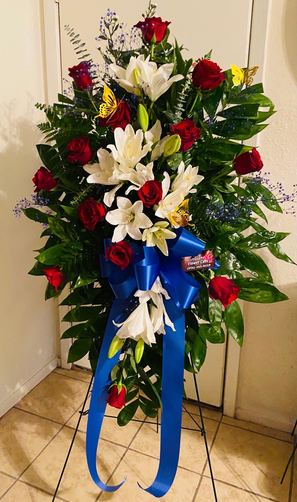 Funeral Crosses, Hearts & Sprays