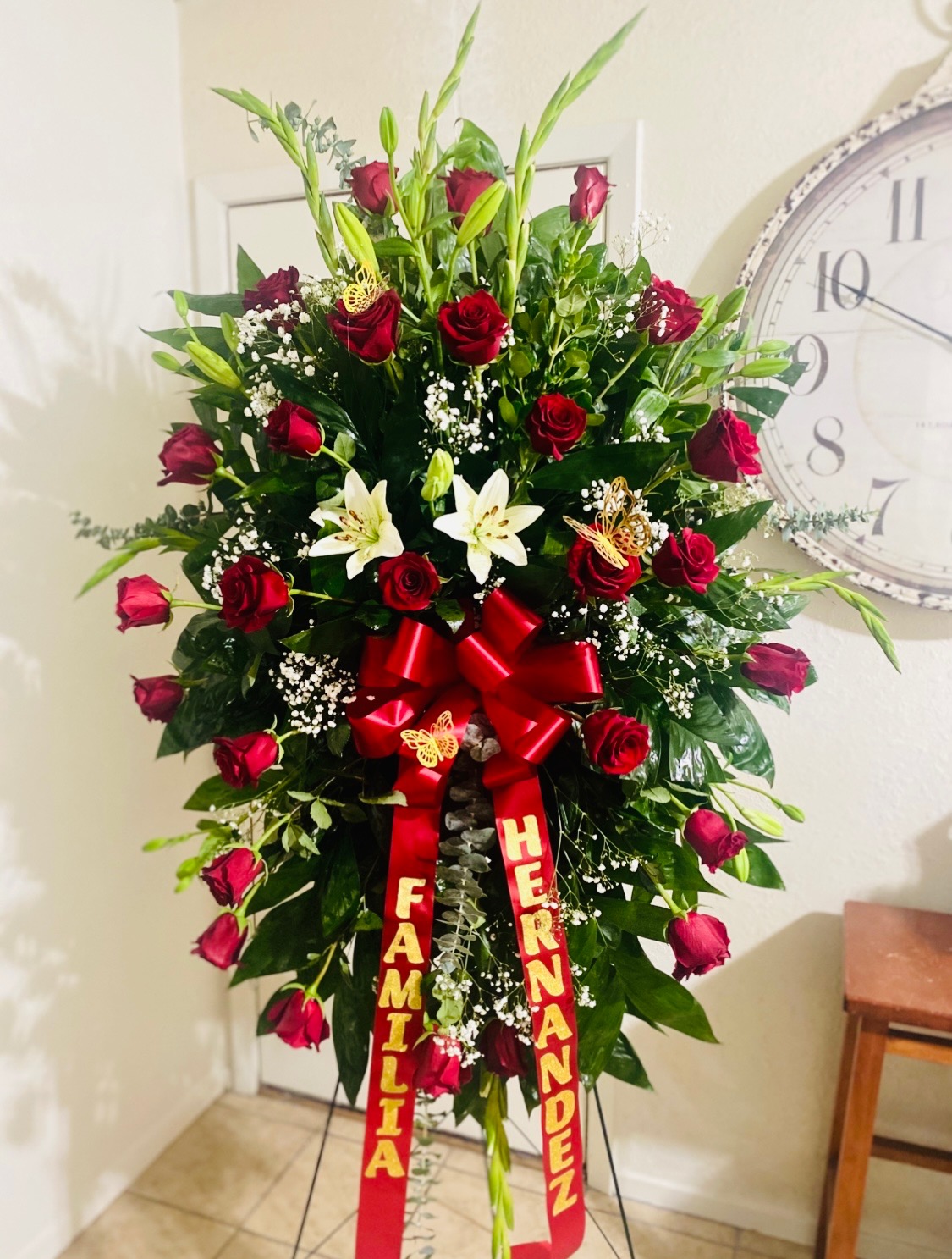 Funeral Crosses, Hearts & Sprays