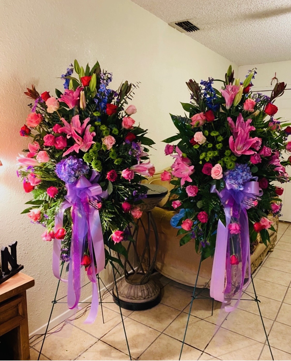 Funeral Crosses, Hearts & Sprays