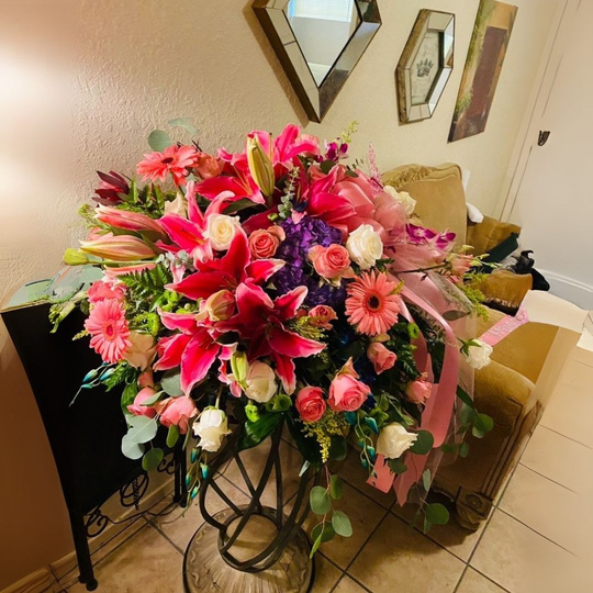 Funeral Crosses, Hearts & Sprays