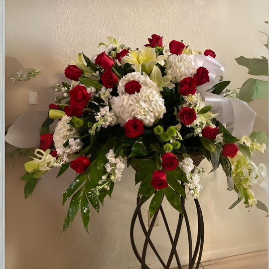Funeral Crosses, Hearts & Sprays