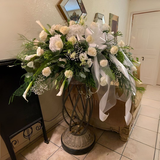 Funeral Crosses, Hearts & Sprays