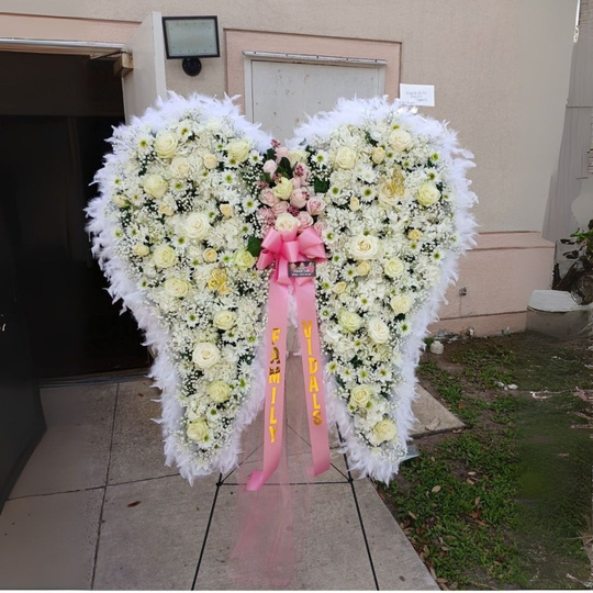 Funeral Crosses, Hearts & Sprays