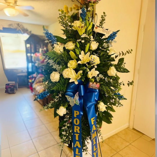 Funeral Crosses, Hearts & Sprays